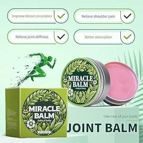 Nature’s Miracle Balm – Herbal Soothing Pain Relief | Twin Pack